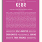 Frame Options | Dark Pink | White Frame, Matted