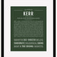 Kerr | Name Art Print