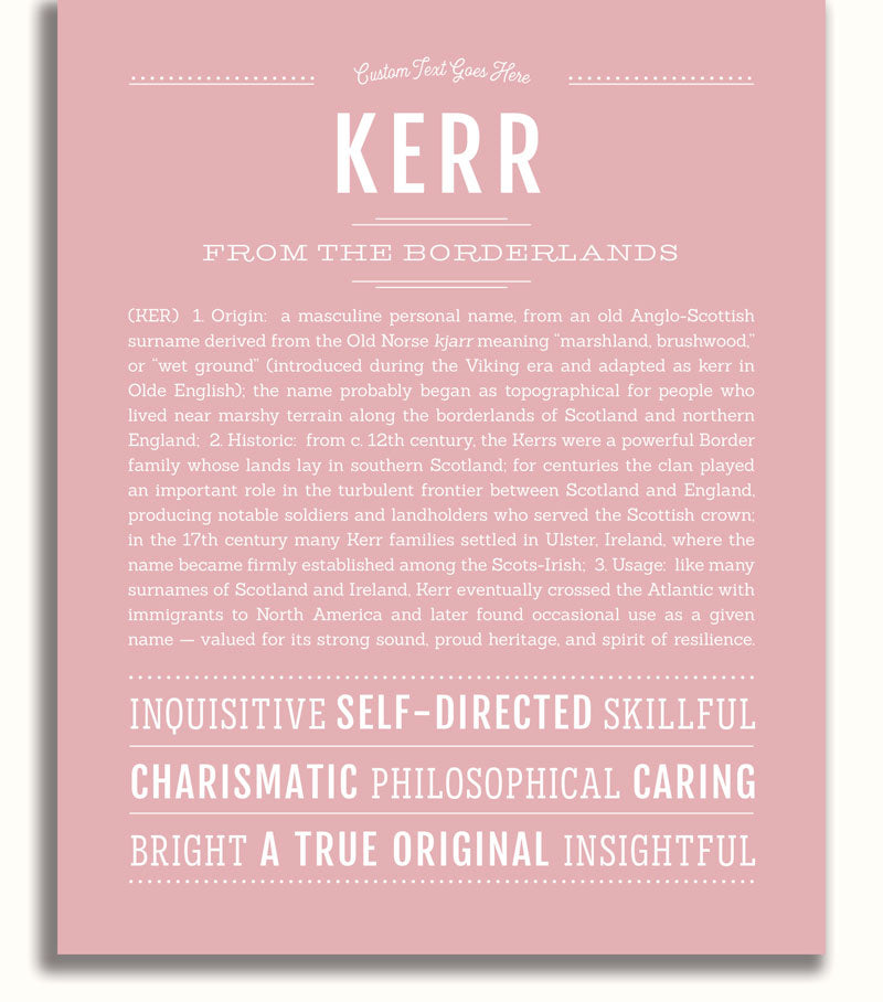 Frame Options | Dusty Rose | White Frame, Matted