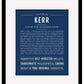 Kerr | Name Art Print