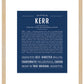Kerr | Name Art Print