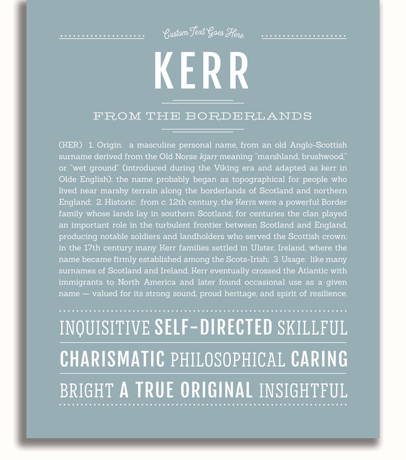 Frame Options | Powder Blue | White Frame, Matted