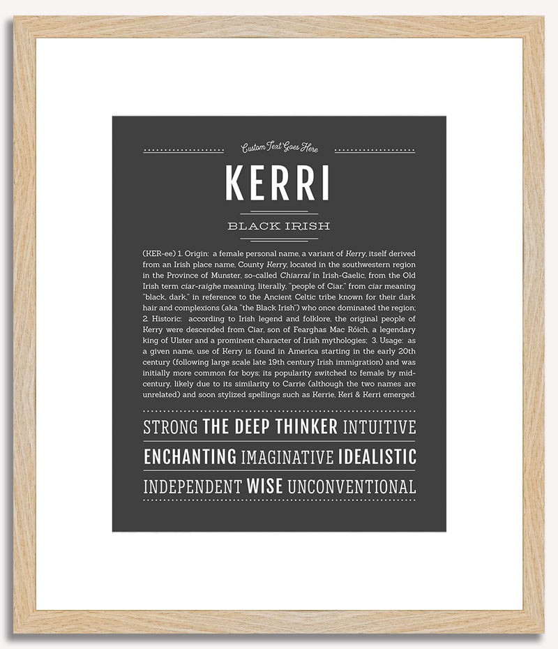 Kerri | Name Art Print