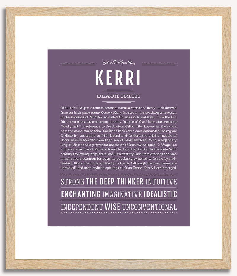 Kerri | Name Art Print