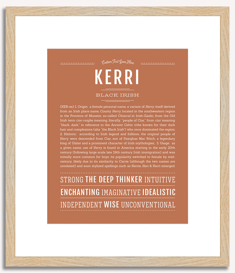 Kerri | Name Art Print