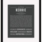 Kerrie | Name Art Print