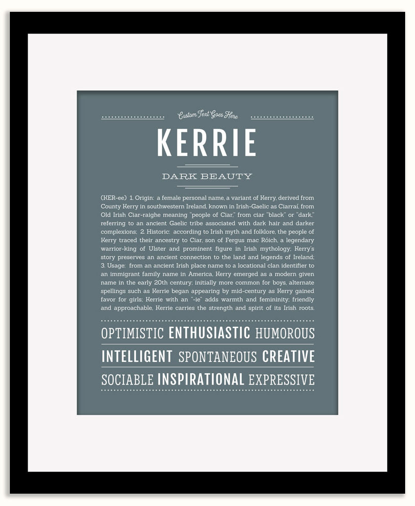 Kerrie | Name Art Print