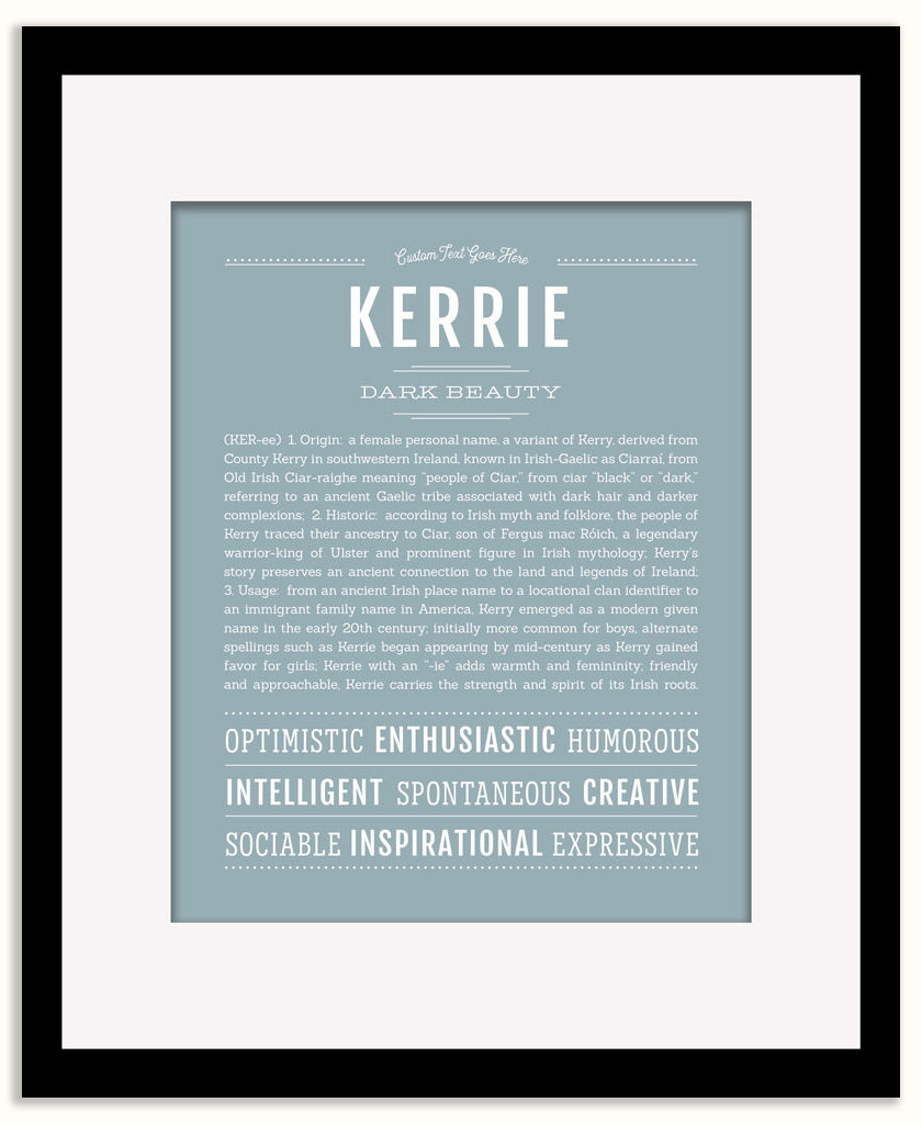 Kerrie | Name Art Print