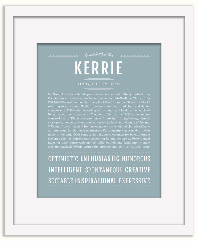 Kerrie | Name Art Print