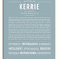 Frame Options | Powder Blue | White Frame, Matted