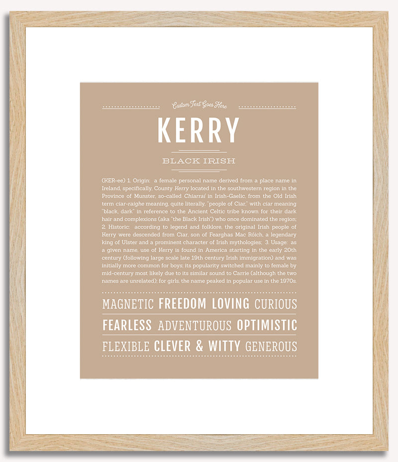 Kerry | Name Art Print