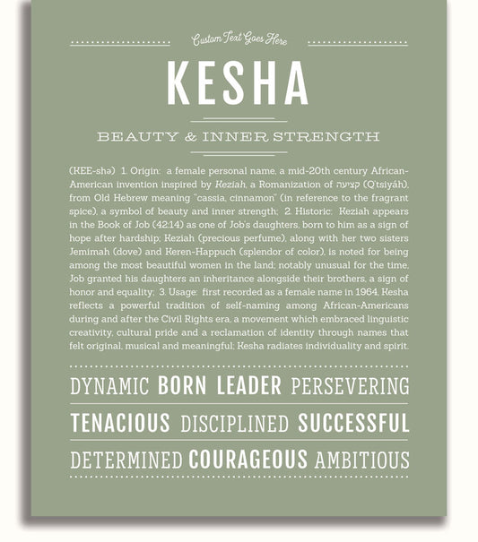 Frame Options | Sage | White Frame, Matted