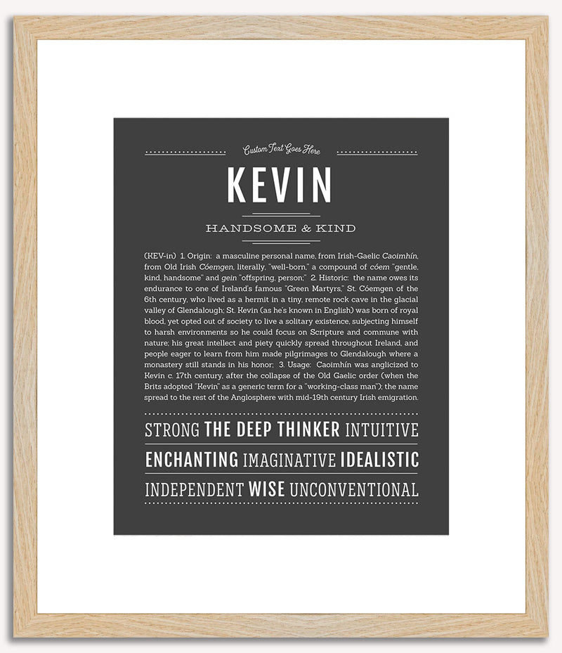 Kevin | Name Art Print