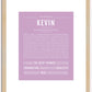 Kevin | Name Art Print