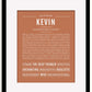 Frame Options | Terra Cotta | Black Frame, Matted