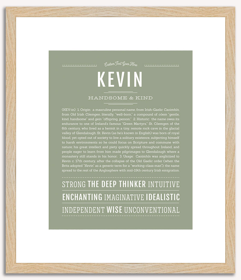 Kevin | Name Art Print