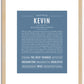 Kevin | Name Art Print