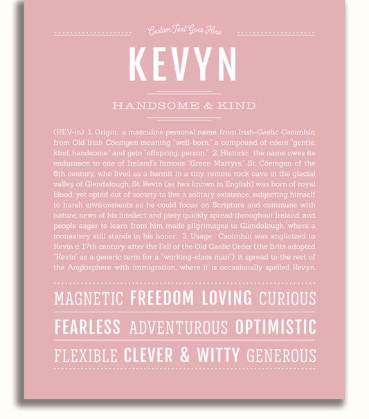 Frame Options | Dusty Rose | No Frame