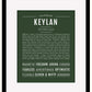Frame Options | Deep Forest | Black Frame, Matted