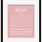 Frame Options | Dusty Rose | Black Frame, Matted