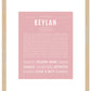 Frame Options | Dusty Rose | Maple Frame, Matted