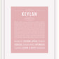 Frame Options | Dusty Rose | White Frame, Matted
