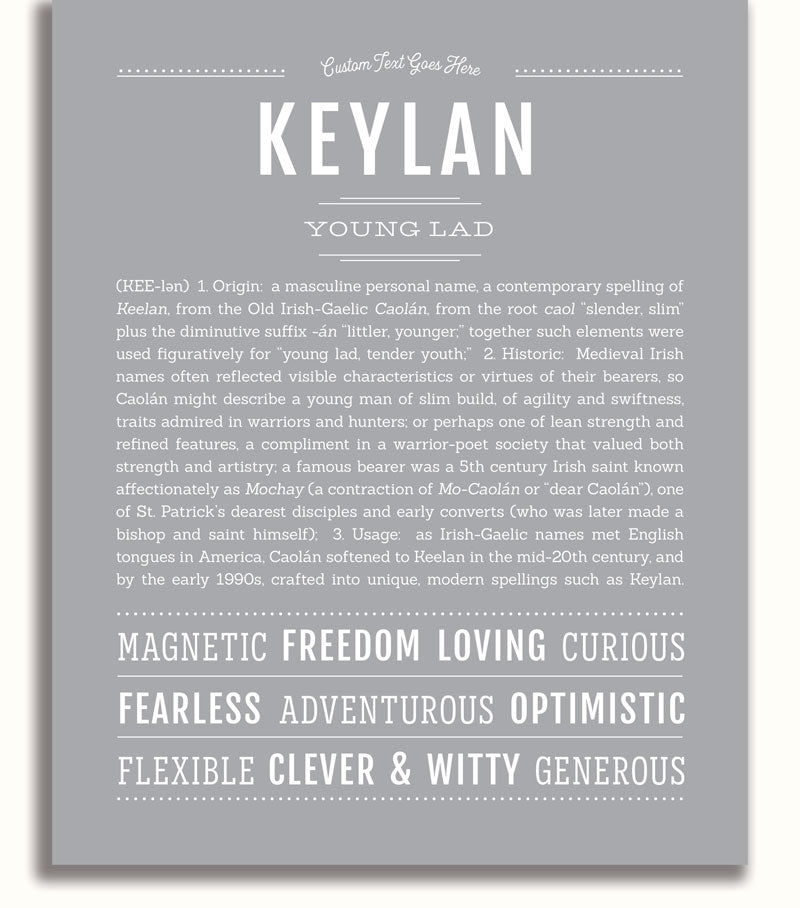 Frame Options | Light Gray | No Frame