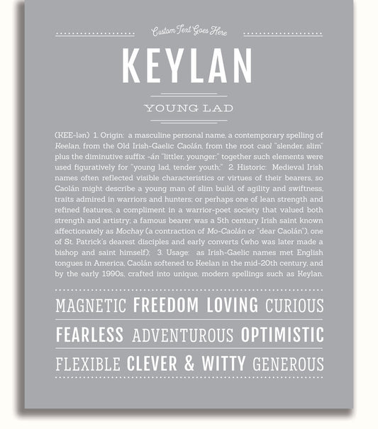 Frame Options | Light Gray | No Frame