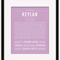 Frame Options | Lilac | Black Frame, Matted
