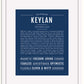 Frame Options | Midnight Blue | White Frame, Matted