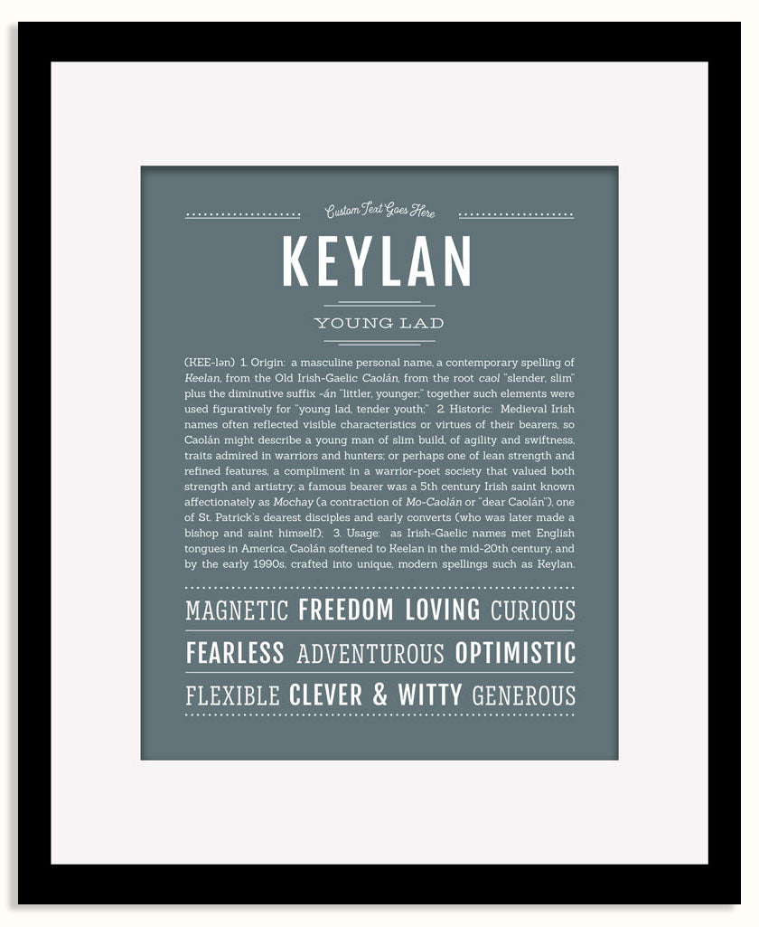 Frame Options | Night Rendezvous | Black Frame, Matted