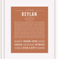 Frame Options | Terra Cotta | White Frame, Matted