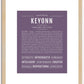 Keyonn | Name Art Print