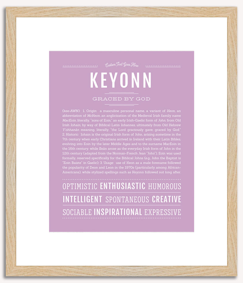 Keyonn | Name Art Print