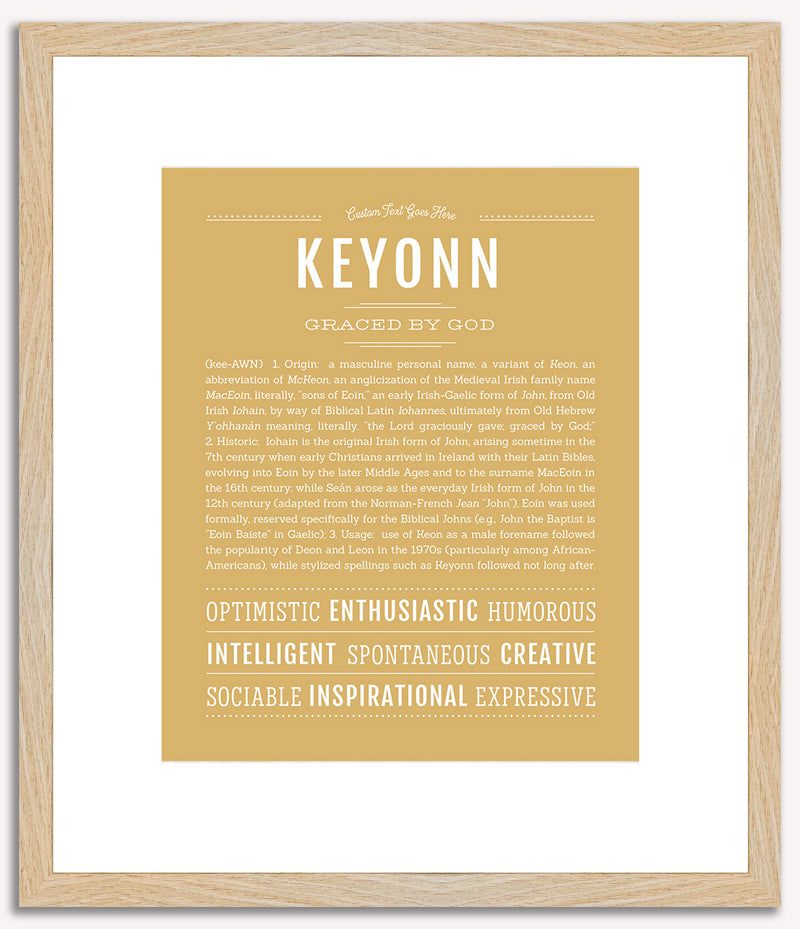 Keyonn | Name Art Print