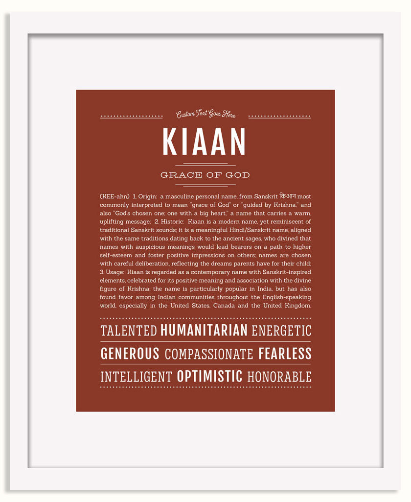 Frame Options | Bordeaux | White Frame, Matted