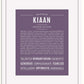Frame Options | Deep Purple | White Frame, Matted