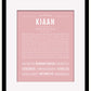 Frame Options | Dusty Rose | Black Frame, Matted