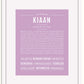 Frame Options | Lilac | White Frame, Matted