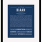 Frame Options | Midnight Blue | Black Frame, Matted