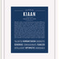 Frame Options | Midnight Blue | White Frame, Matted