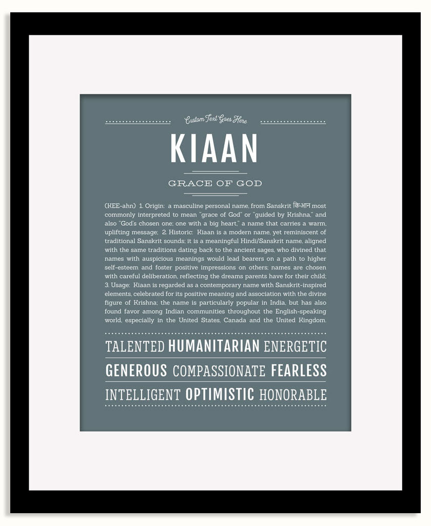 Frame Options | Night Rendezvous | Black Frame, Matted