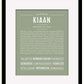 Frame Options | Sage | Black Frame, Matted