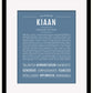 Frame Options | Steele Blue | Black Frame, Matted