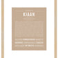 Frame Options | Tan | Maple Frame, Matted