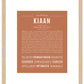 Frame Options | Terra Cotta | Maple Frame, Matted