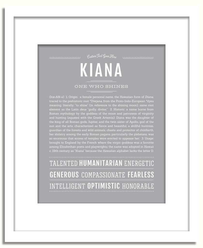 Frame Options | Light Gray | White Frame, Matted