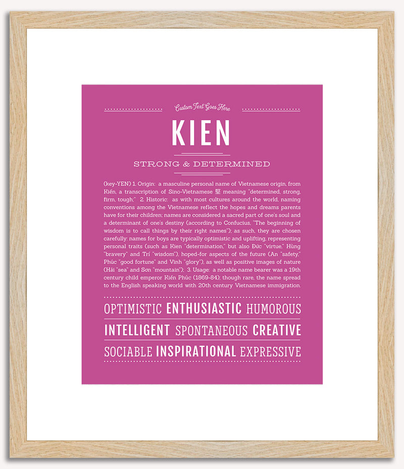 Kien | Name Art Print