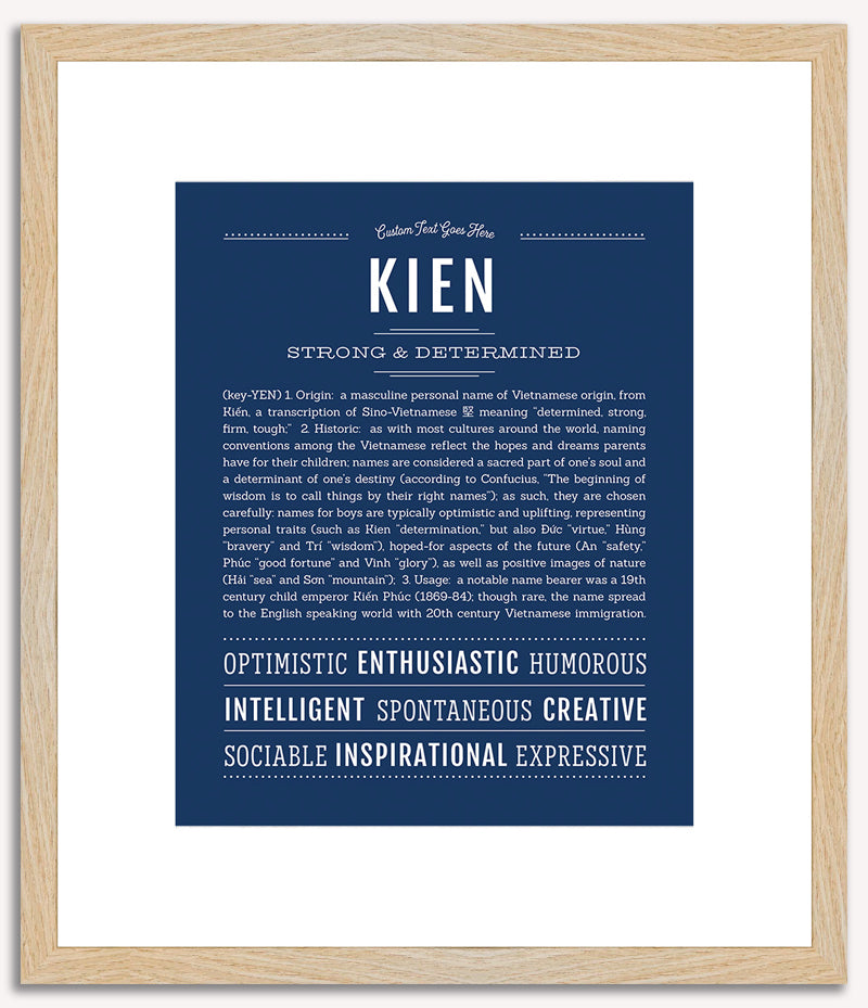 Kien | Name Art Print