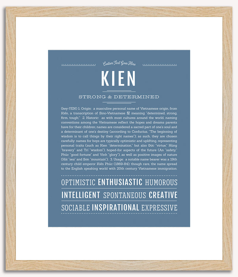 Kien | Name Art Print